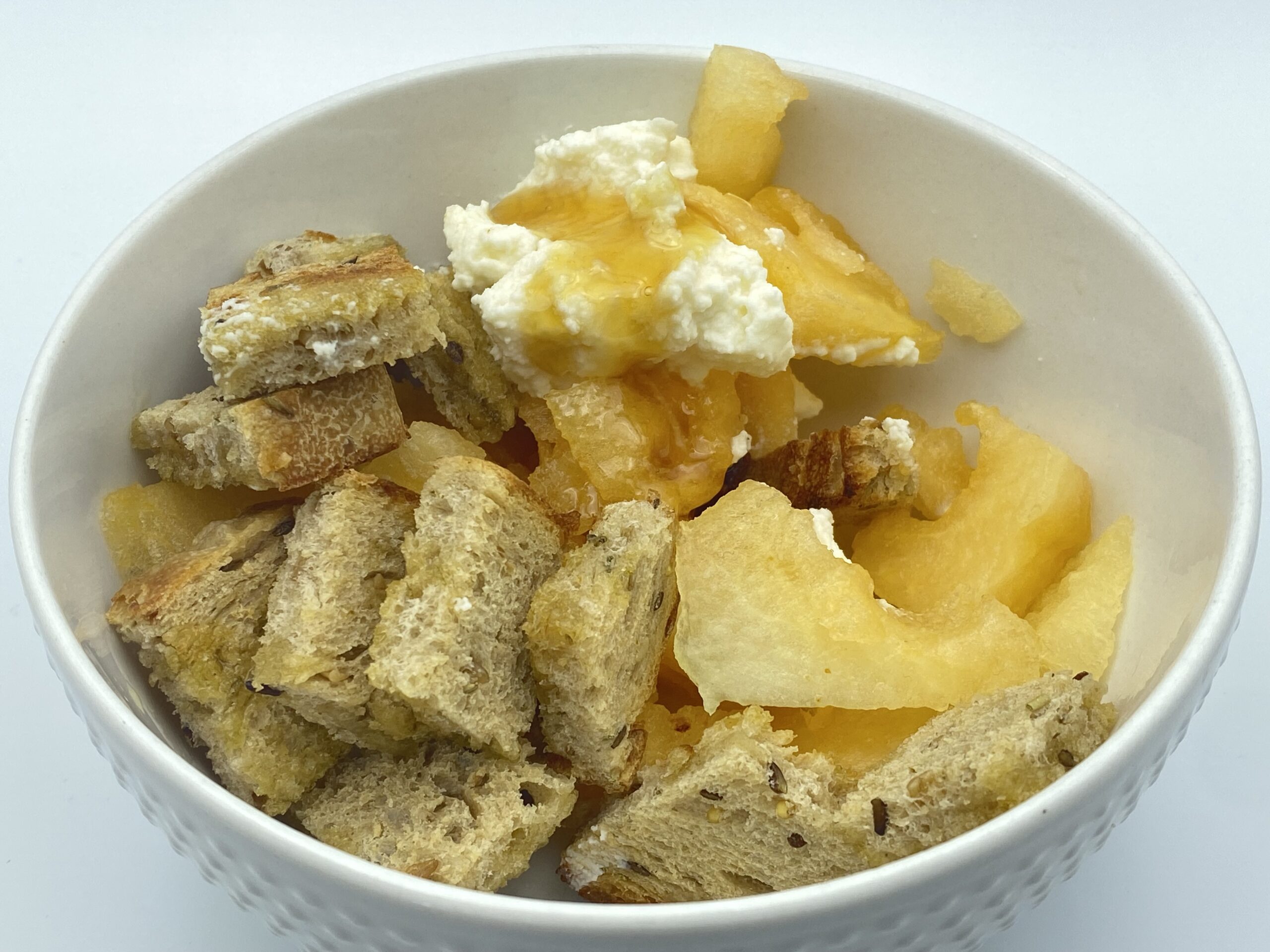 Savory Ricotta Fruit Bowl